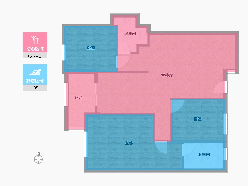 福建省-南平市-丽景香江-78.40-户型库-动静分区