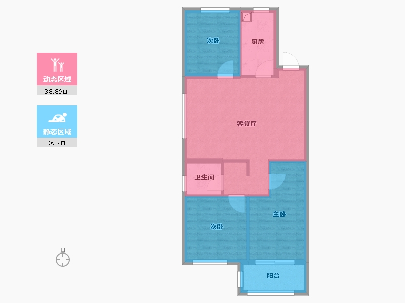 福建省-福州市-融信海纳新潮-73.12-户型库-动静分区