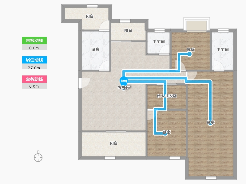 重庆-重庆市-中昂新天地-112.36-户型库-动静线