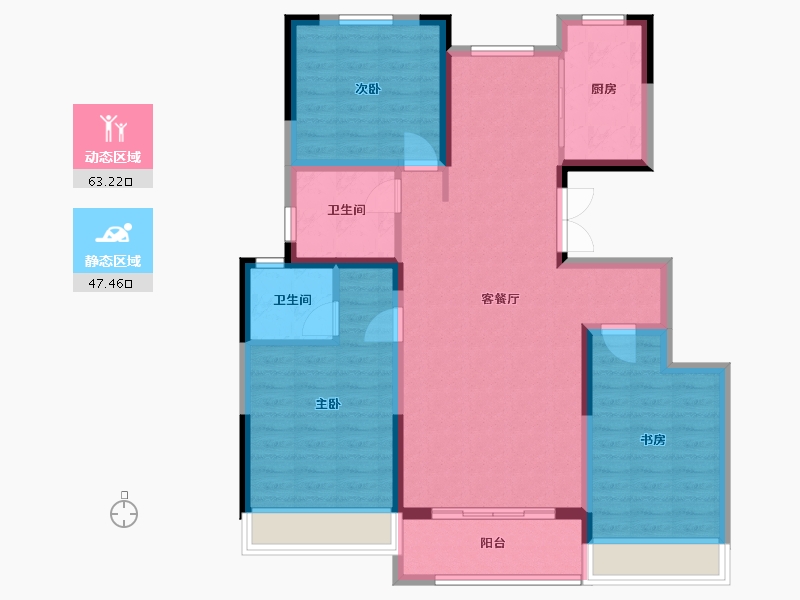 河南省-安阳市-万和城-99.09-户型库-动静分区