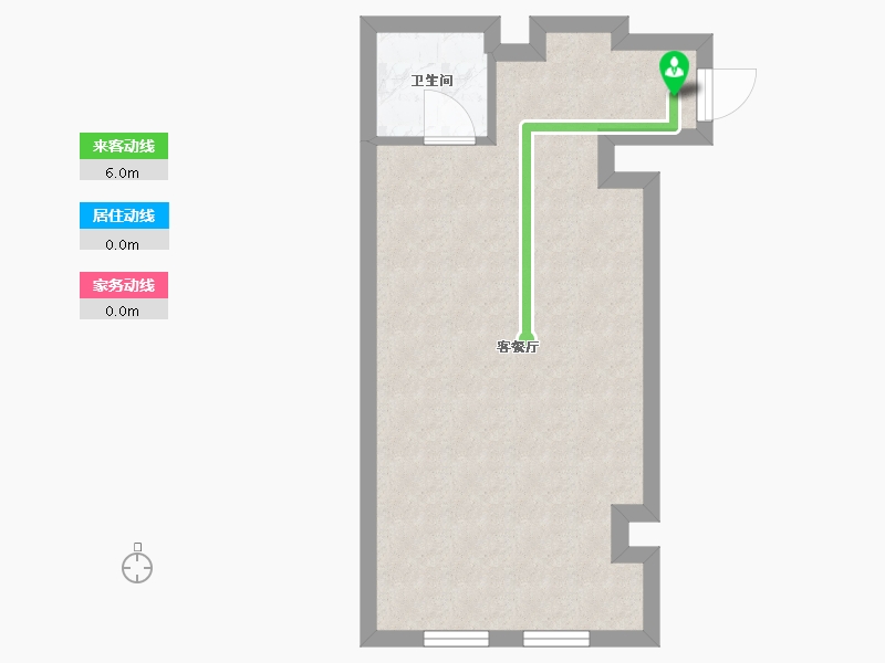 宁夏回族自治区-银川市-天鹅湖小镇-国际公寓-37.00-户型库-动静线