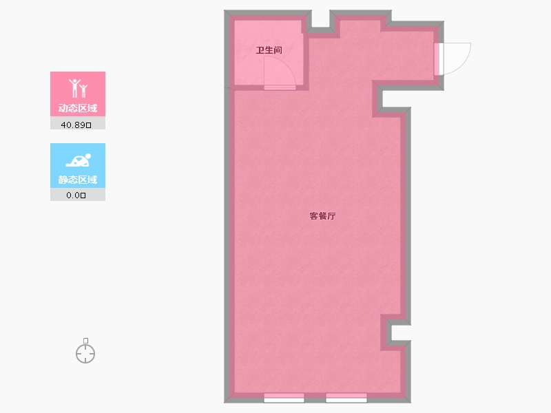 宁夏回族自治区-银川市-天鹅湖小镇-国际公寓-37.00-户型库-动静分区