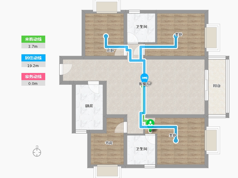 广西壮族自治区-钦州市-海悦港城-106.63-户型库-动静线