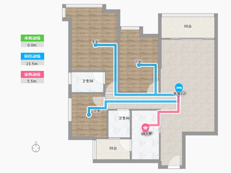 广东省-佛山市-明日华府-102.00-户型库-动静线