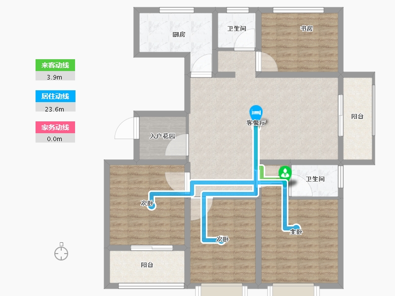 山东省-济宁市-中都尚城-113.01-户型库-动静线