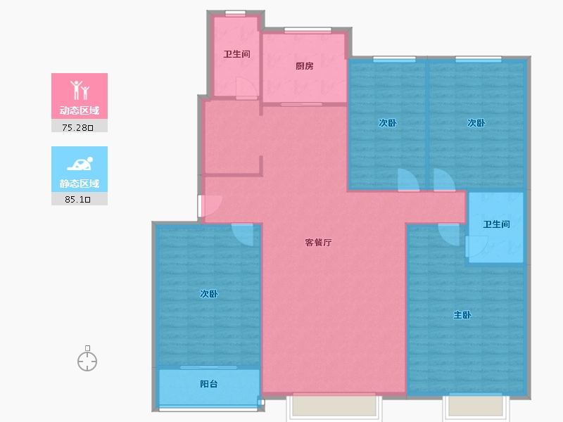 河北省-石家庄市-东坡家园-149.00-户型库-动静分区