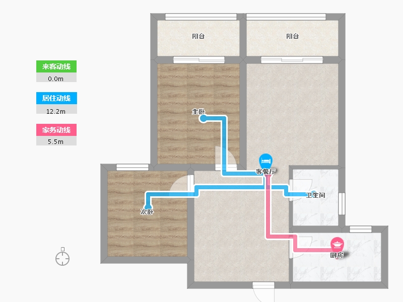 河北省-张家口市-境门御府-65.00-户型库-动静线