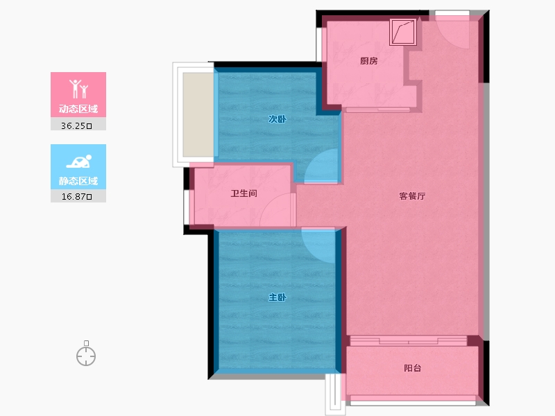 广东省-深圳市-联发悦尚居-51.30-户型库-动静分区