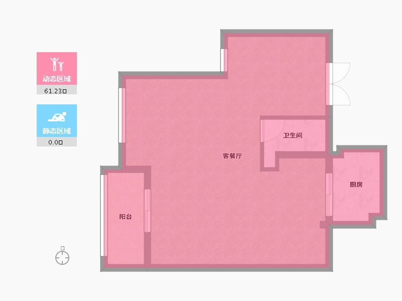 福建省-三明市-康城雅居-58.00-户型库-动静分区