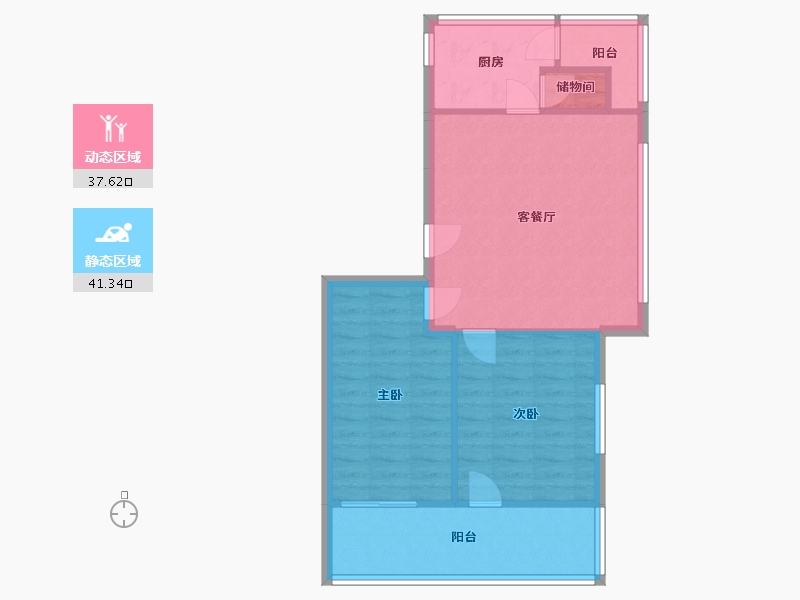 广东省-佛山市-白燕街小区-73.49-户型库-动静分区