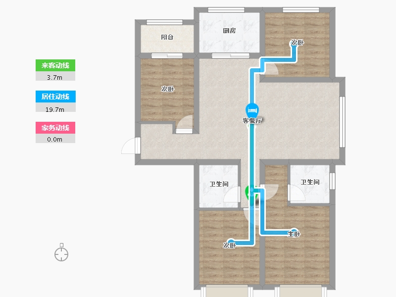 河北省-邯郸市-武安市万腾凤凰城二期-102.00-户型库-动静线