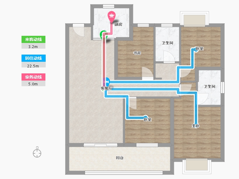 江西省-上饶市-东华学府-99.10-户型库-动静线