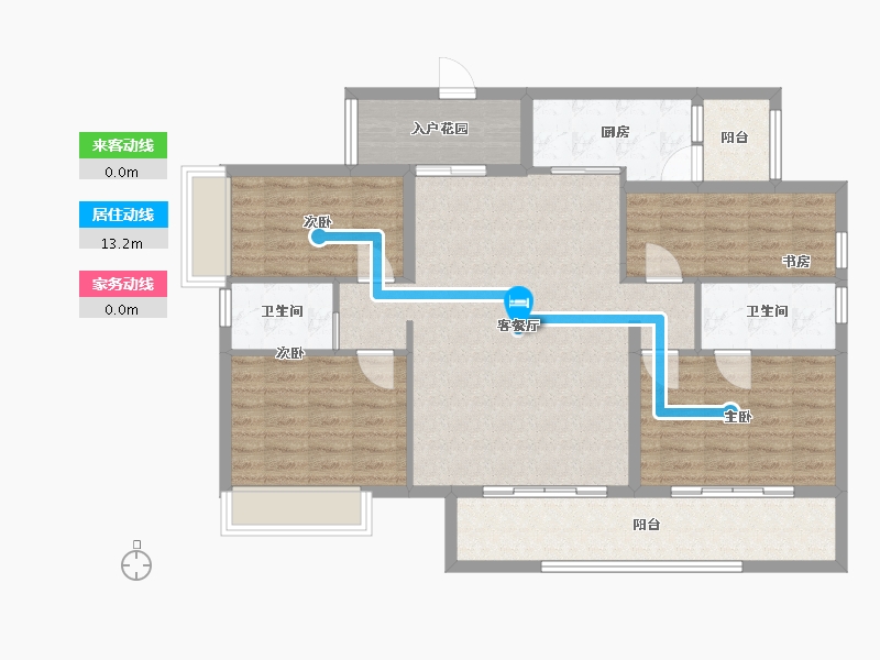 广东省-阳江市-美的公园大观-110.00-户型库-动静线