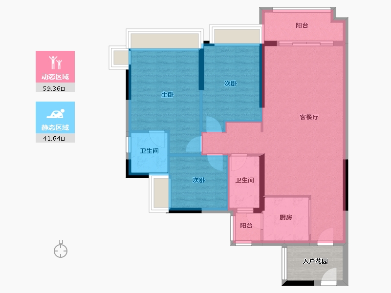 广东省-广州市-大壮名城-80.00-户型库-动静分区