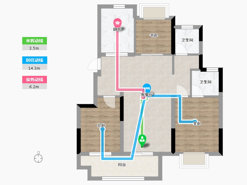 江苏省-南通市-东时区-78.00-户型库-动静线