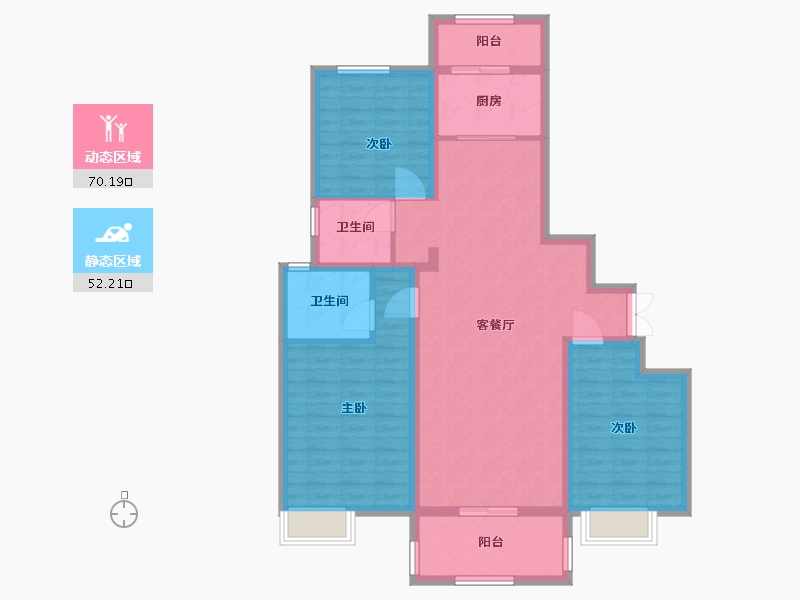 江苏省-连云港市-云台山第-110.00-户型库-动静分区