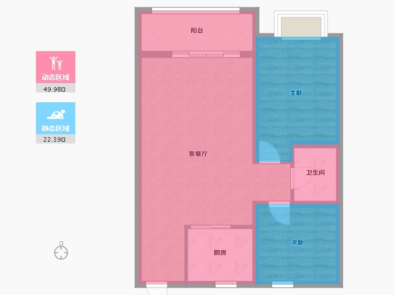 河北省-保定市-水岸8号-75.00-户型库-动静分区