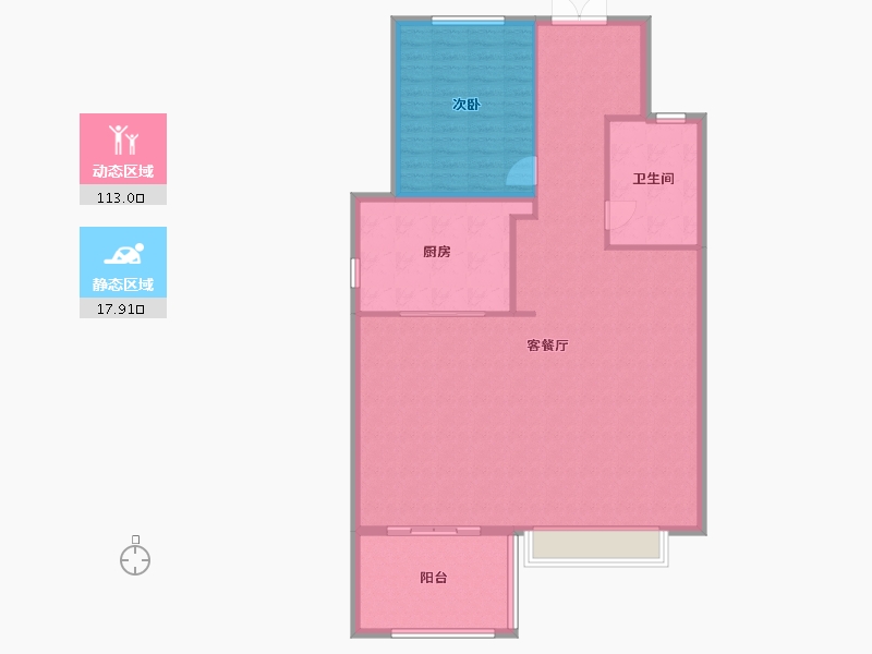 上海-上海市-东原穙阅-122.00-户型库-动静分区