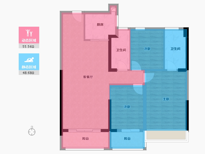 湖北省-恩施土家族苗族自治州-清江山水-115.00-户型库-动静分区