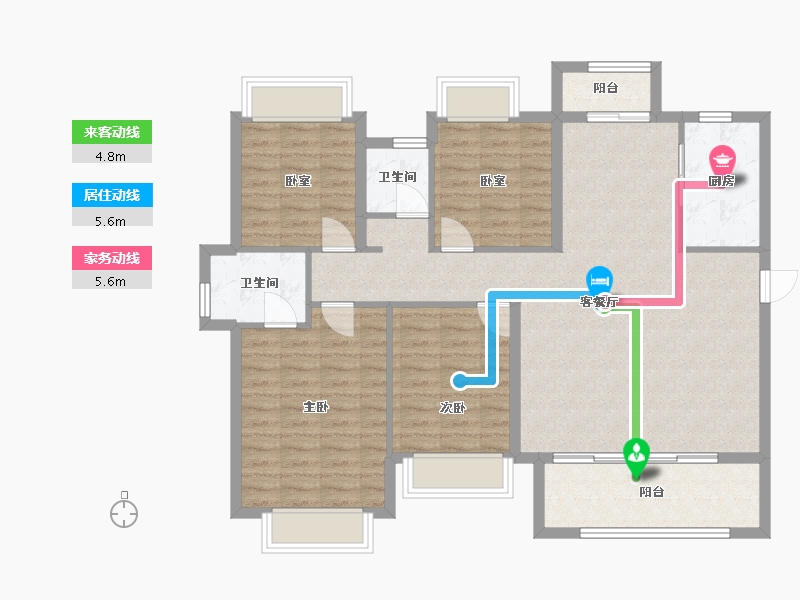 江西省-九江市-建发九颂八里府-115.00-户型库-动静线