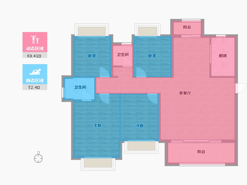 江西省-九江市-建发九颂八里府-115.00-户型库-动静分区