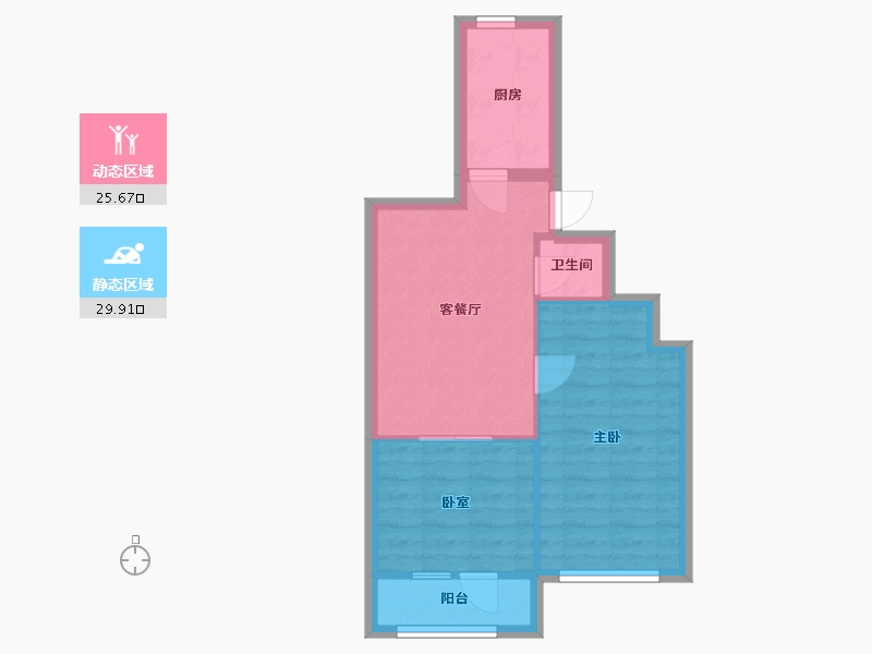 北京-北京市-北新家园-49.00-户型库-动静分区