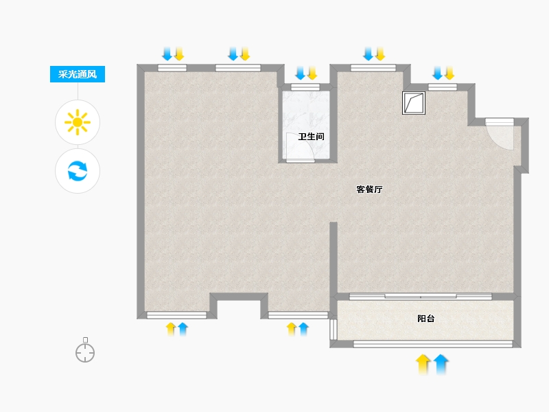 福建省-宁德市-建发书香府-99.00-户型库-采光通风