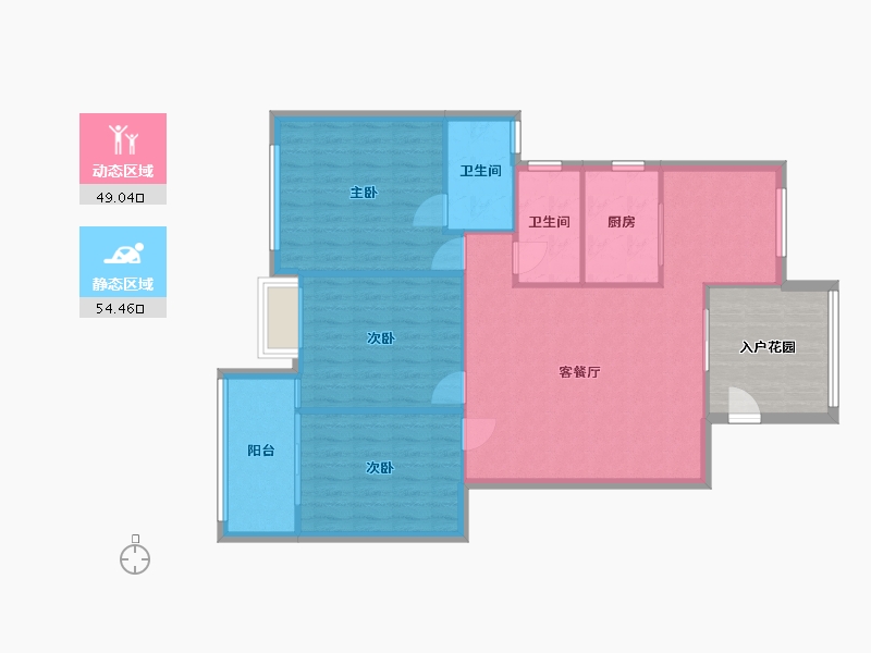 江西省-上饶市-公园道一号-120.00-户型库-动静分区