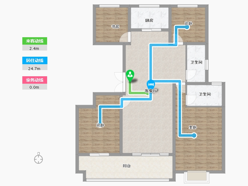 山东省-临沂市-理工学府-132.25-户型库-动静线