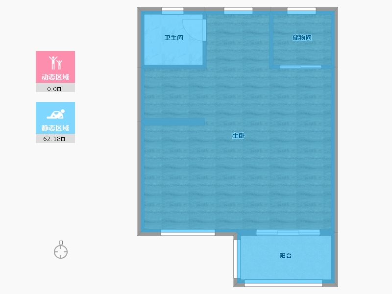 浙江省-嘉兴市-融创·荷风庭-49.00-户型库-动静分区