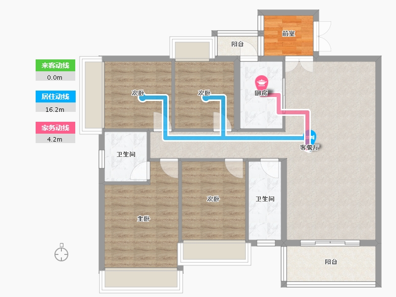 广东省-云浮市-万汇广场-109.95-户型库-动静线