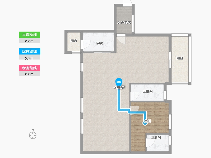 福建省-三明市-华虹科技大厦-100.00-户型库-动静线