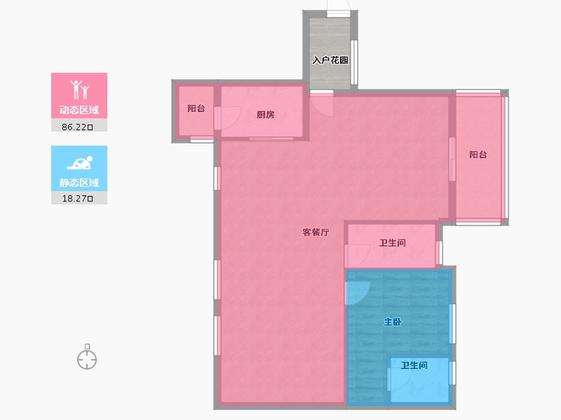 福建省-三明市-华虹科技大厦-100.00-户型库-动静分区