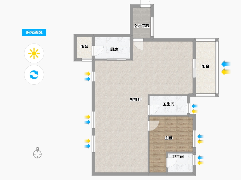 福建省-三明市-华虹科技大厦-100.00-户型库-采光通风