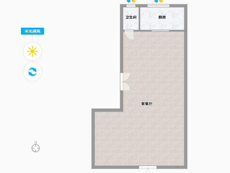 四川省-成都市-先生别墅-304.00-户型库-采光通风