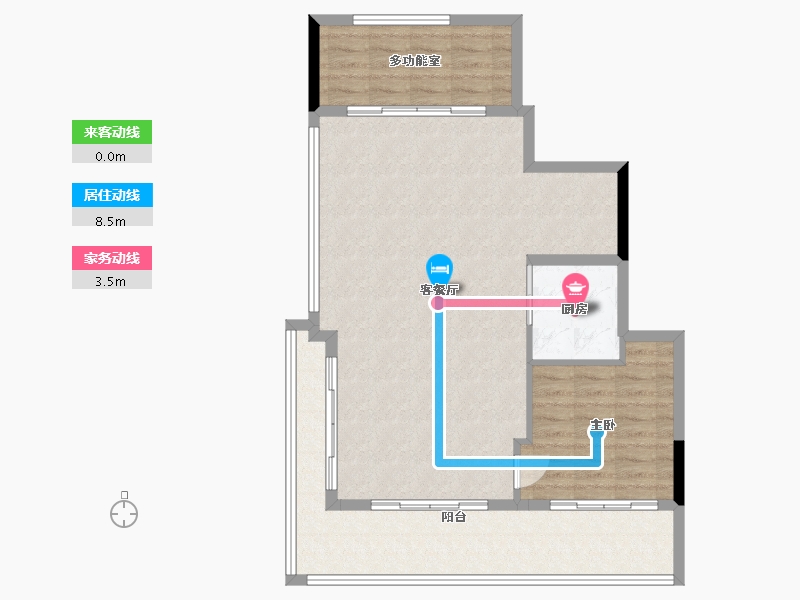 浙江省-杭州市-绿城西溪云庐-180.00-户型库-动静线