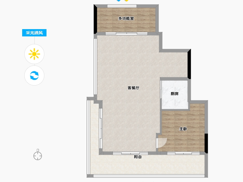 浙江省-杭州市-绿城西溪云庐-180.00-户型库-采光通风