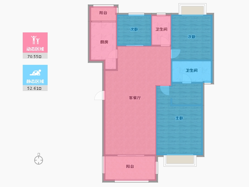 四川省-成都市-上林西江国际社区-114.00-户型库-动静分区