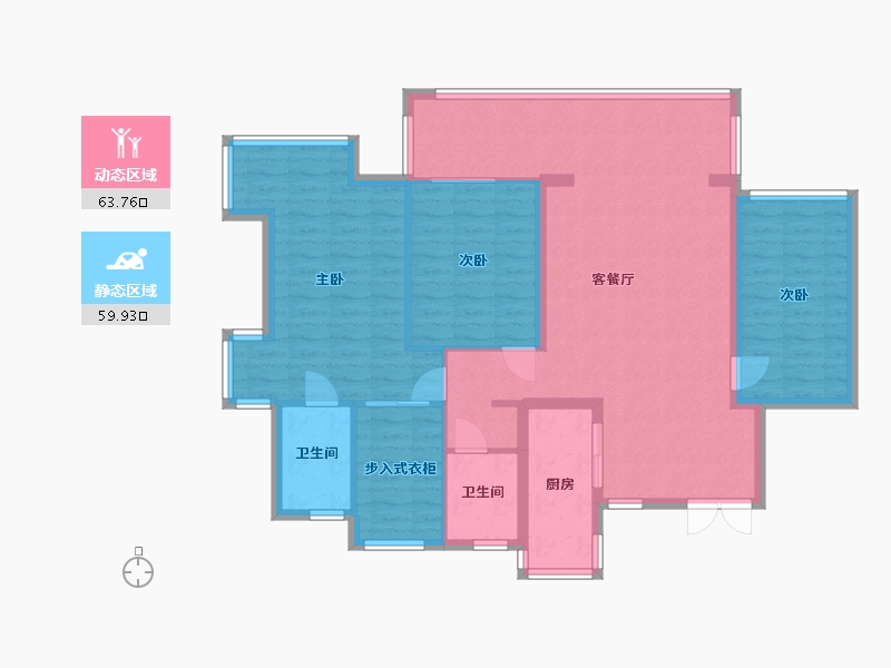 江西省-宜春市-交投江右华府-120.00-户型库-动静分区