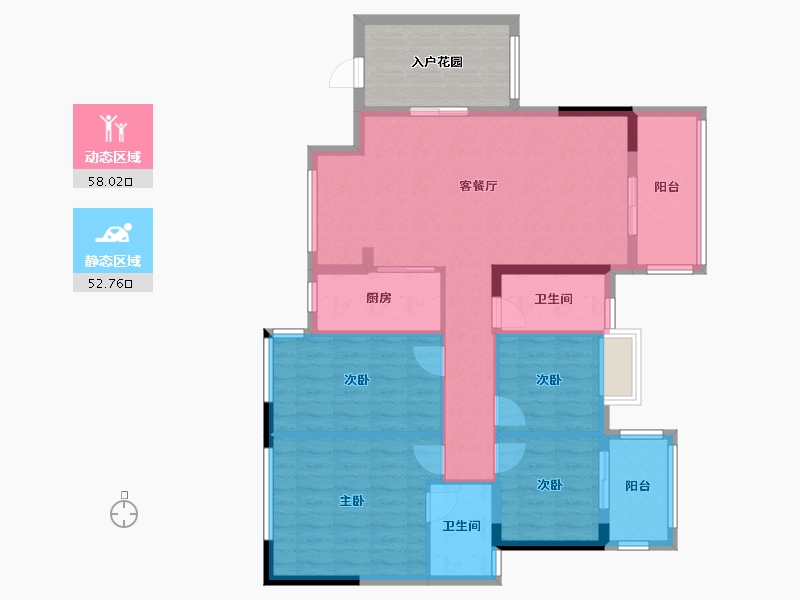 广东省-河源市-泰和中央-120.00-户型库-动静分区