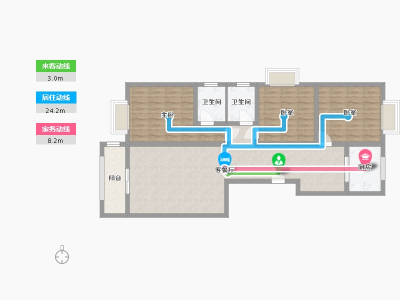 陕西省-安康市-世纪红花-100.00-户型库-动静线