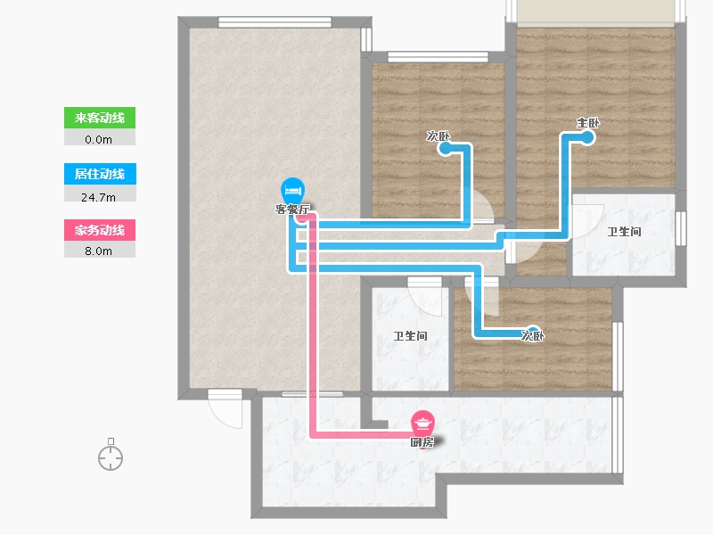 四川省-绵阳市-长虹天樾3期-99.00-户型库-动静线