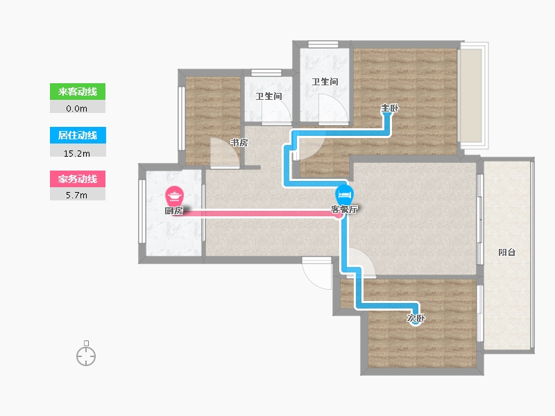 安徽省-宣城市-广宁望府-97.00-户型库-动静线