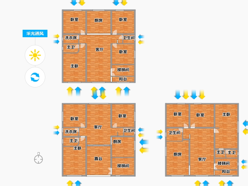 广东省-汕尾市-自建房-133.52-户型库-采光通风