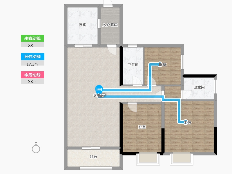 广东省-广州市-黄埔中央城-116.00-户型库-动静线