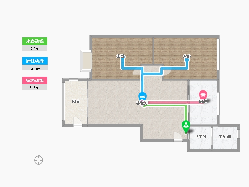 河南省-商丘市-和谐北大花园-102.40-户型库-动静线