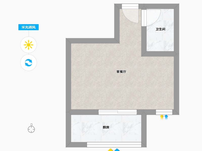 广东省-深圳市-愉天小区-23.20-户型库-采光通风