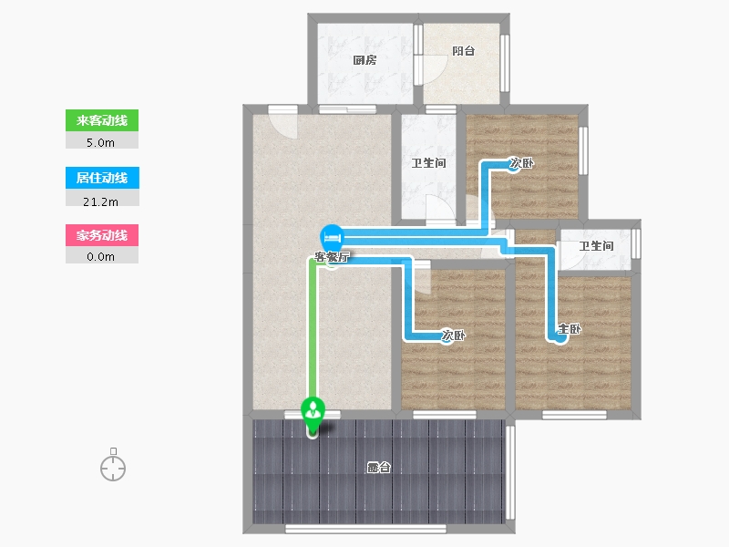 四川省-达州市-花海-91.20-户型库-动静线