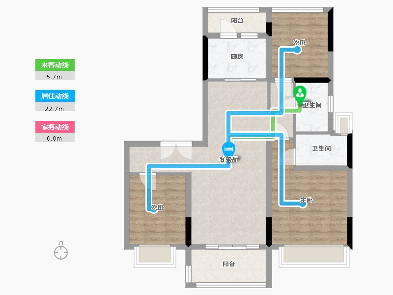 广东省-揭阳市-碧桂园-92.00-户型库-动静线