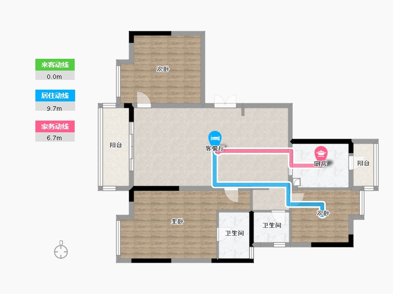 湖北省-武汉市-金地悦海湾-120.00-户型库-动静线